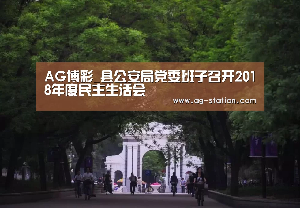 AG博彩_县公安局党委班子召开2018年度民主生活会(图4) AG博彩